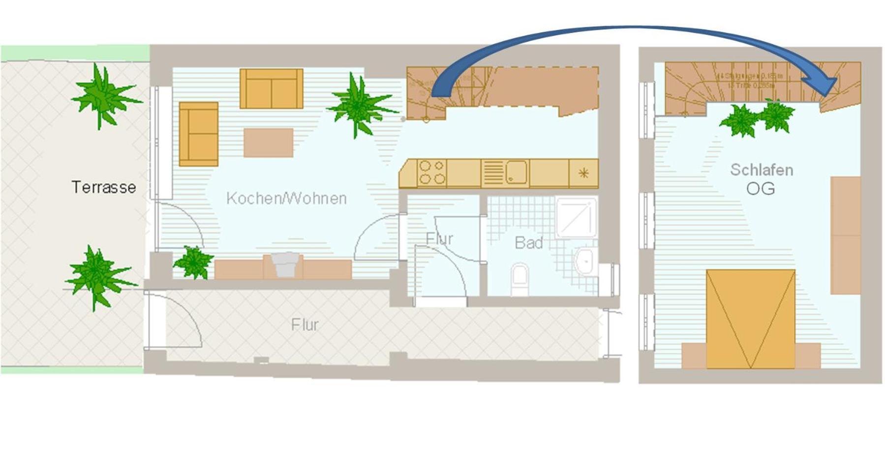 מאלצ'ו Ferienhaus Seekutter Mit Eigenem Seezugang חדר תמונה
